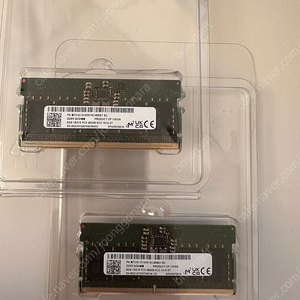 마이크론 DDR5 38400 RAM 8GB 4800Mhz 랩탑 메모리 S급 (노트북 램)