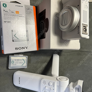 Sony ZV1m2 화이트 + GP-VPT2BT 슈팅그립 화이트