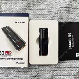 삼성 SSD 980_pro 2tb 히트싱크 판매합니다.