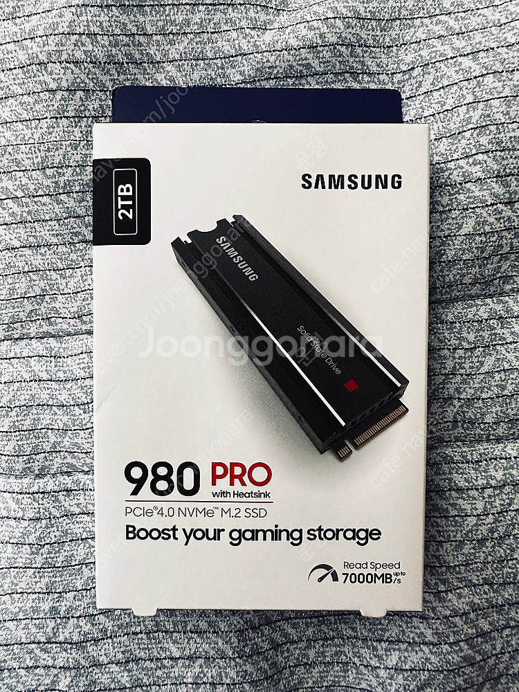 삼성 SSD 980_pro 2tb 히트싱크 판매합니다.--1