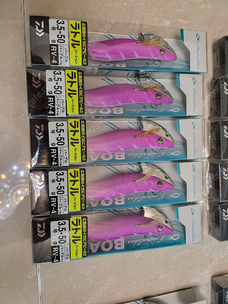 다이와 팁런에기 보트1 퍼플퍼플 3.5호 50g 10개 2세트 이미지