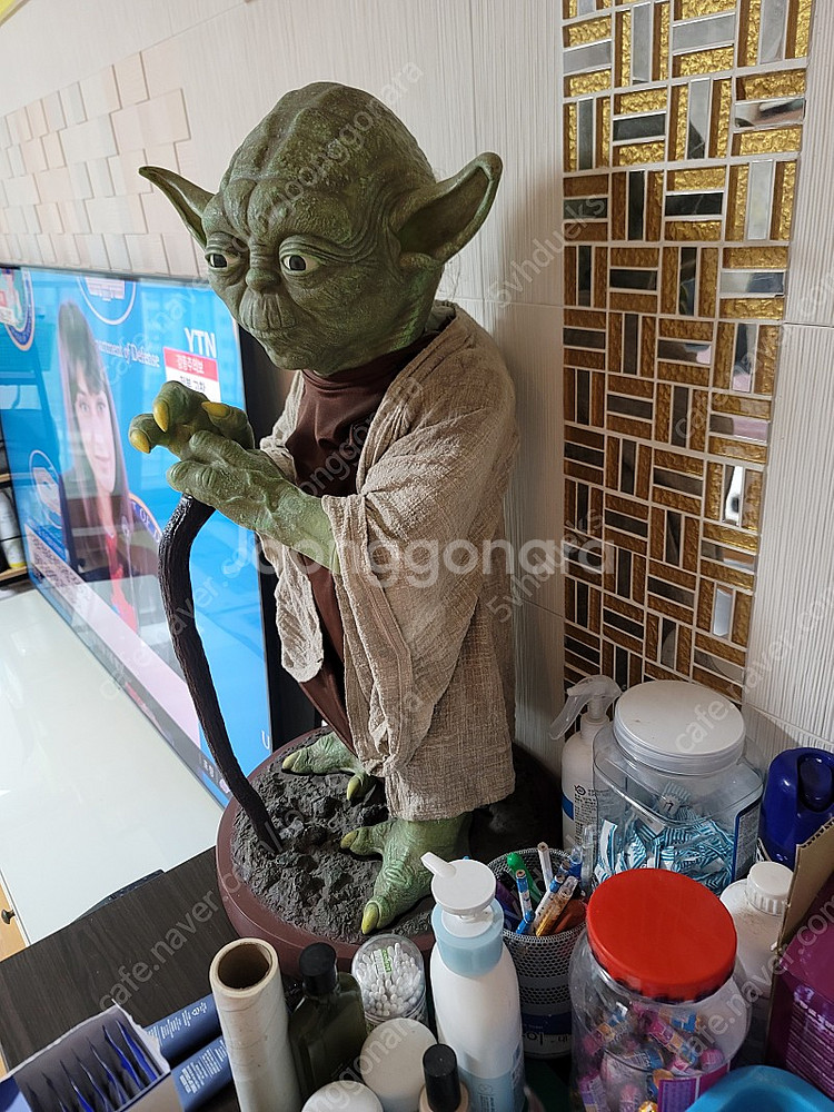 요다 피규어팝니다 실사이즈--0