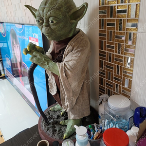 요다 피규어팝니다 실사이즈