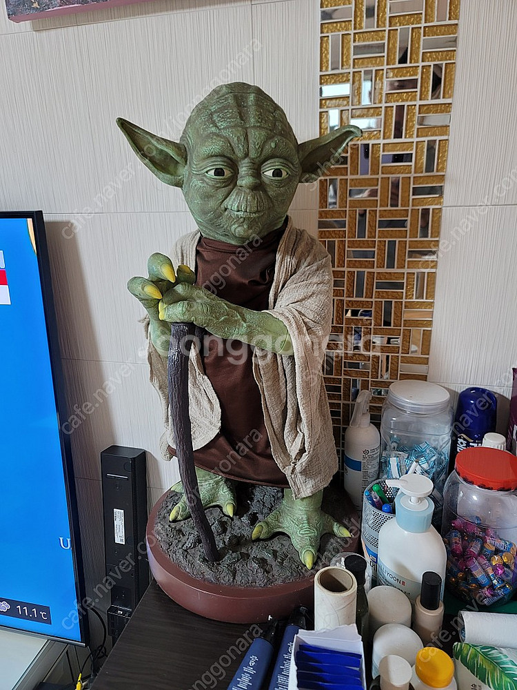 요다 피규어팝니다 실사이즈--3