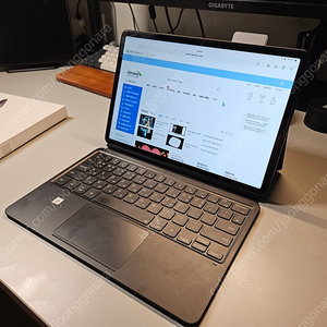 갤럭시탭 S8 128g wifi + 키보드커버 + 북커버
