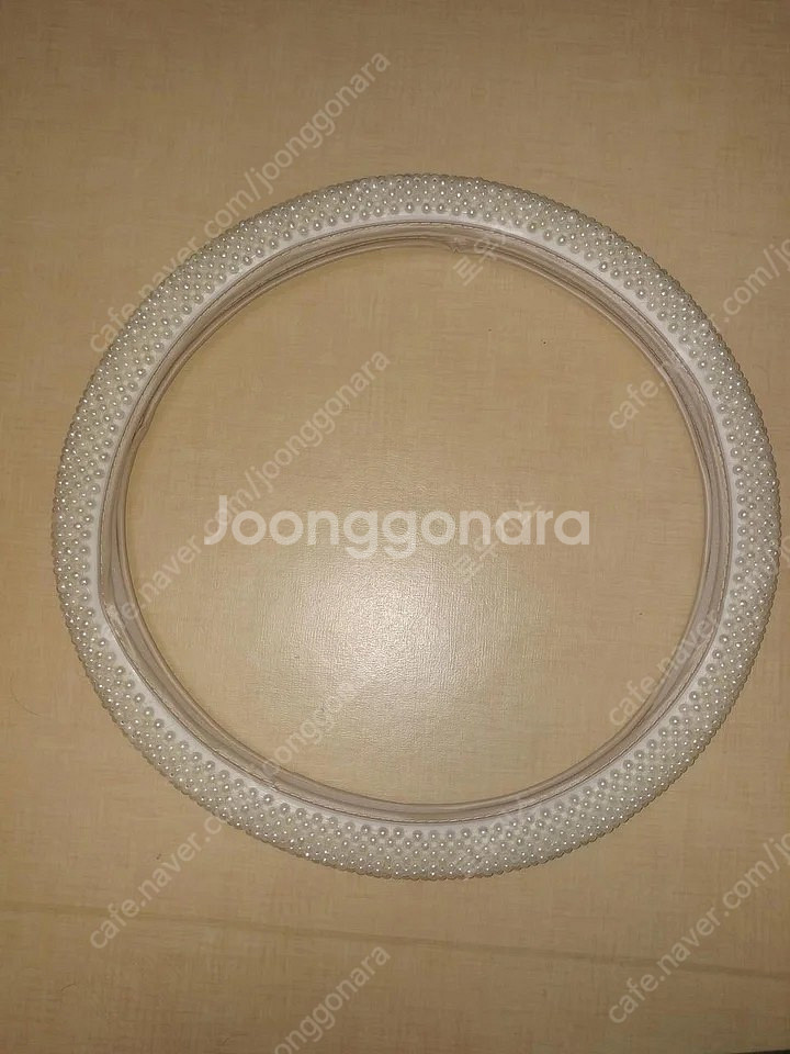수제진주핸들커버..새상품.380mm--0