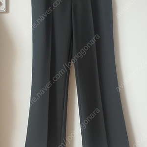 산드로 슬랙스, 플레어 바지, satin trimmed flare pants