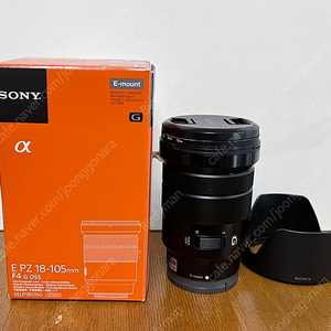 sony E PZ 18-105mm F4 G 렌즈 & NP-FW50 배터리 등 팝니다.