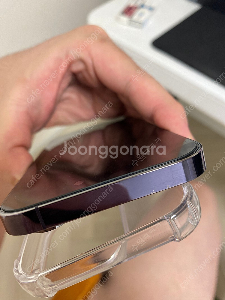 아이폰 14pro 256 퍼플 97% 110만원--3