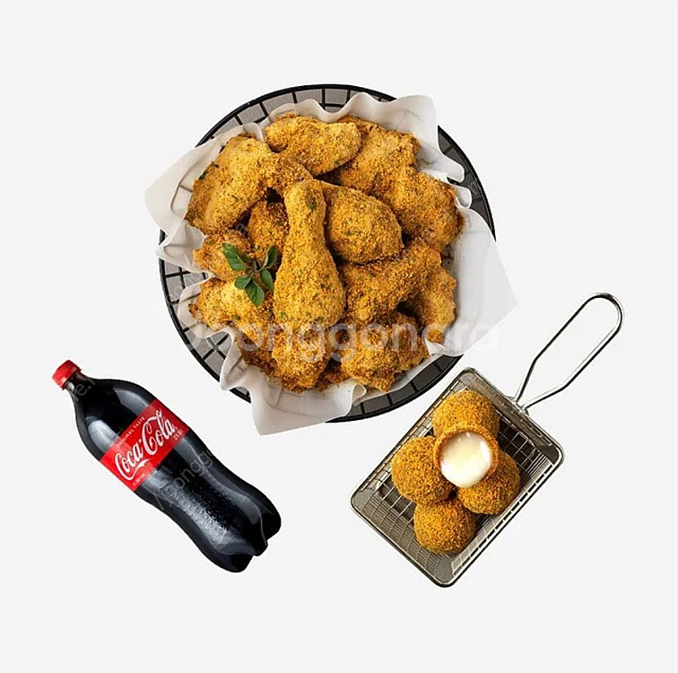 BHC 뿌링클 + 뿌링치즈볼 + 콜라1.25L 기프티콘--0