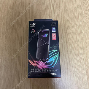 ASUS ROG STRIX ARION ESD-S1C, SSD(M.2)외장케이스 판매합니다.