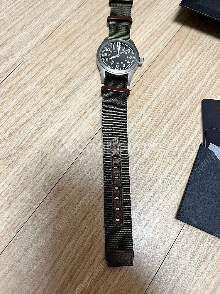 해밀턴 카키필드 메커니컬 38mm--4