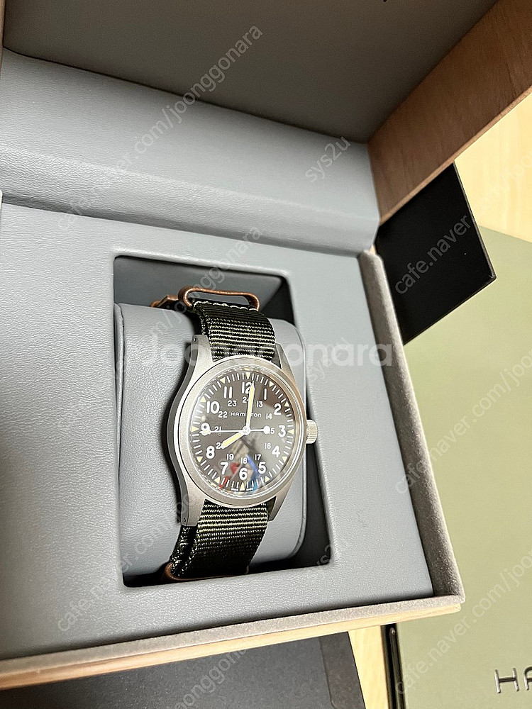 해밀턴 카키필드 메커니컬 38mm--5
