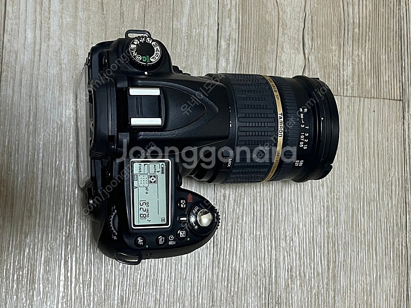 니콘 카메라 D90 바디 + TAMRON 렌즈 +배터리...--0