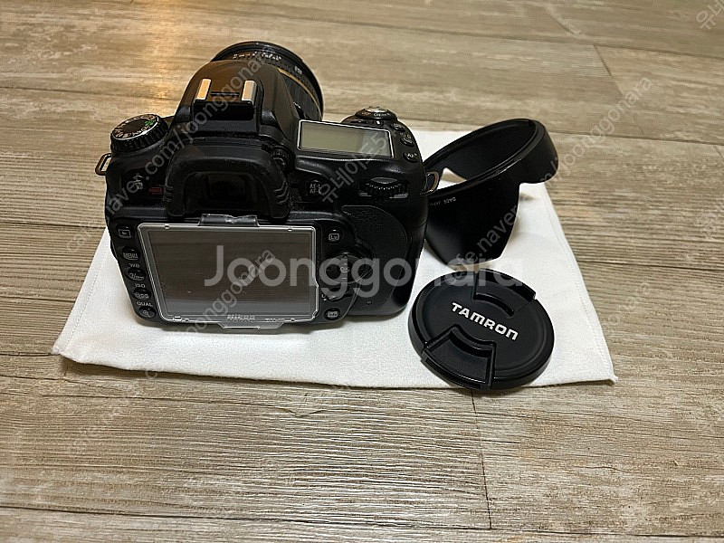 니콘 카메라 D90 바디 + TAMRON 렌즈 +배터리...--2