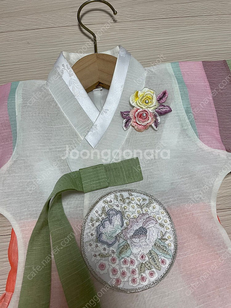 유아한복 여아한복 추석한복 사이즈2호(90-95cm)--0