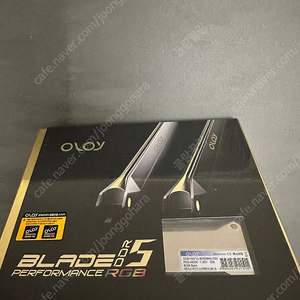 oloy 올로와이 ddr5-6000 cl32 BLADE RGB 16GBx2 32기가 미개봉 판매