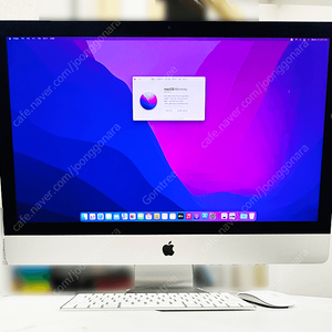 iMac Retina 5K 27인치2015 i7 32GB메모리 1TB하드