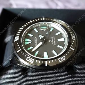 세이코 SEIKO 사무라이 블랙 SRPH97K1 한정판