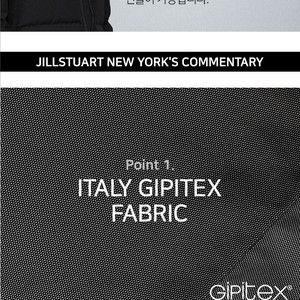 질스튜어트뉴욕 22fw gipitex 블랙 2-fit 매그넘 구스 헤비 숏다운 점퍼(jnju2d111)