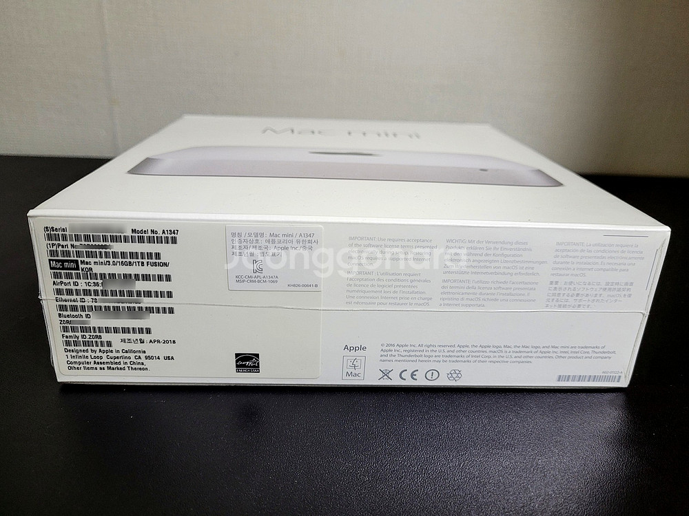 맥미니 Mac mini 16GB 1TB(ibm입니다, ...--5