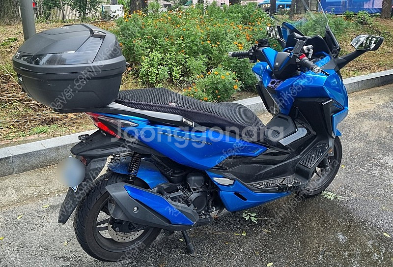 22년 6월출고 포르자350 캔디블루 팝니다.--4
