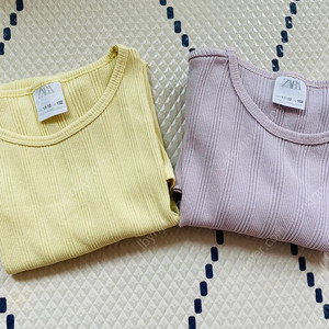 (새상품)11-12세 140-150 자라 골지티셔츠2벌