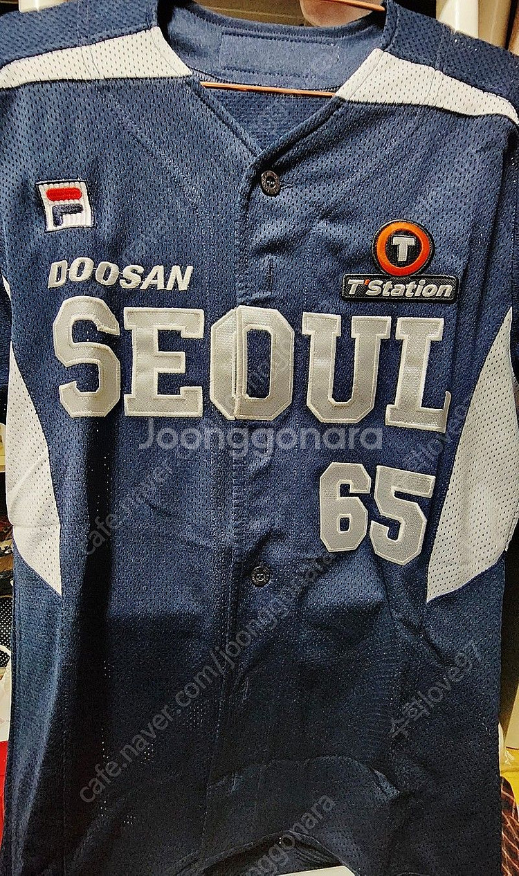 두산베어스 정철원선수 서울원정 싸인유니폼--1