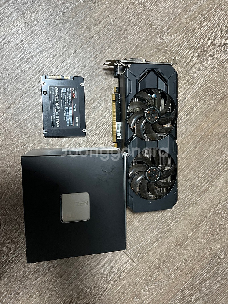 Gtx 1060, 3200g, evo860 팝니다.--0