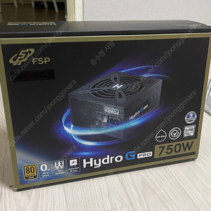 FSP HYDRO G PRO 750W GOLD FULL MODULAR