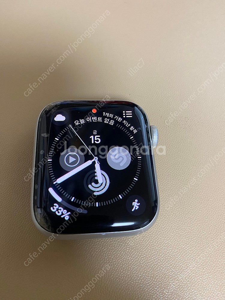 애플워치5 44MM 실버 알루미늄 풀박스--0