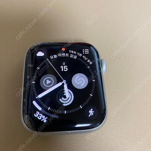 애플워치5 44MM 실버 알루미늄 풀박스