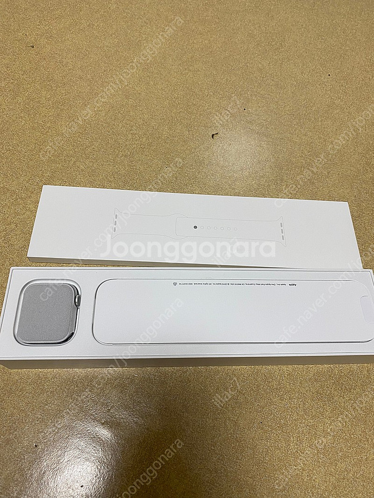 애플워치5 44MM 실버 알루미늄 풀박스--8