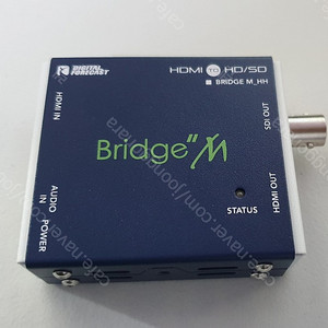 브릿지 엠 Bridge M_HH 컨버터 신동품 (HDMI to SDI / audio MUX)