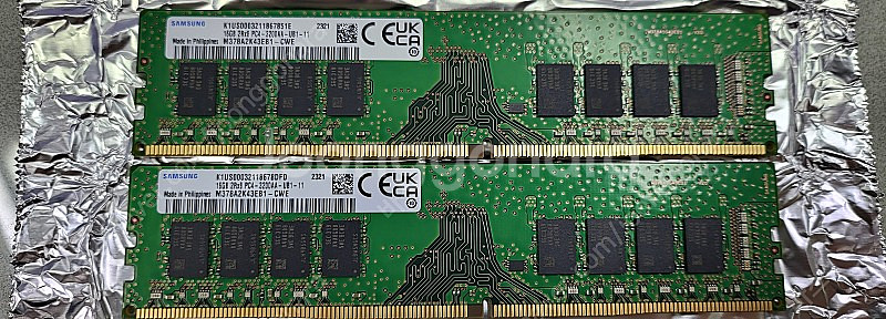 삼성 DDR4 PC4-3200 8GBx2 RAM 팝니다...--0