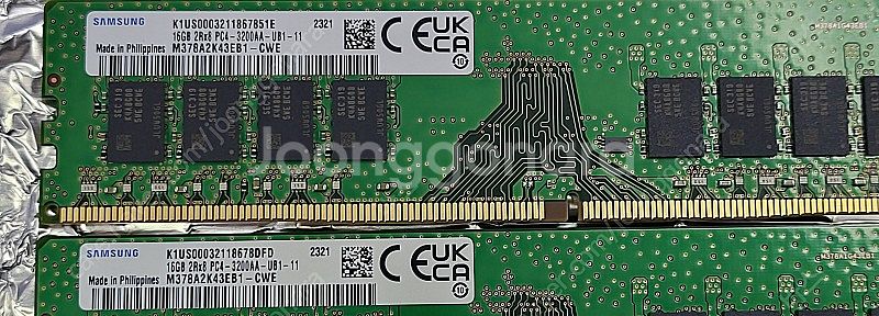 삼성 DDR4 PC4-3200 8GBx2 RAM 팝니다...--1