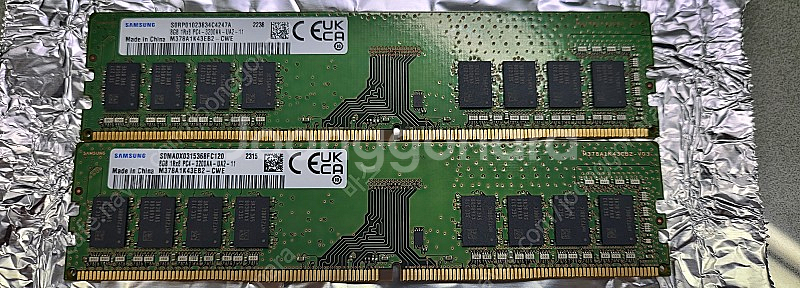삼성 DDR4 PC4-3200 8GBx2 RAM 팝니다...--2