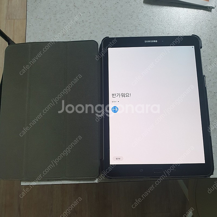 갤럭시탭s3 wifi 키보드북커버포함 택포13--0
