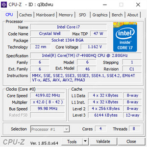 하스웰 4980HQ CPU 삽니다.