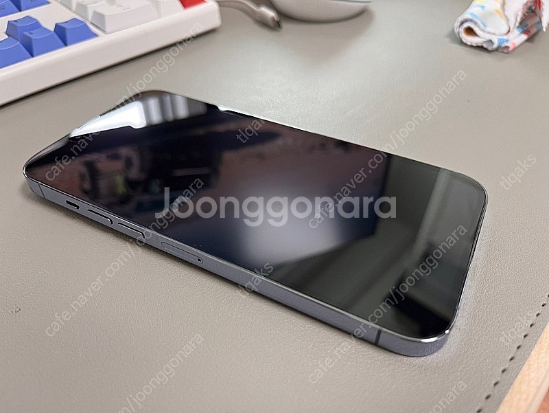 아이폰13 pro max 시에라블루 128g 판매합니다--8
