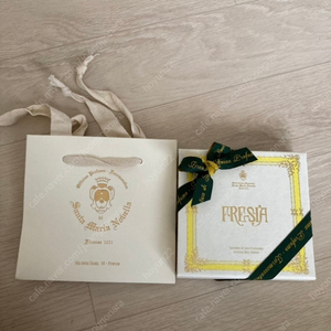미개봉 새상품 산타마리아노벨라 왁스 타블렛 프리지아