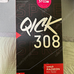 라데온 RX 7600 xfx qick 8gb 택포30만에 판매합니다.
