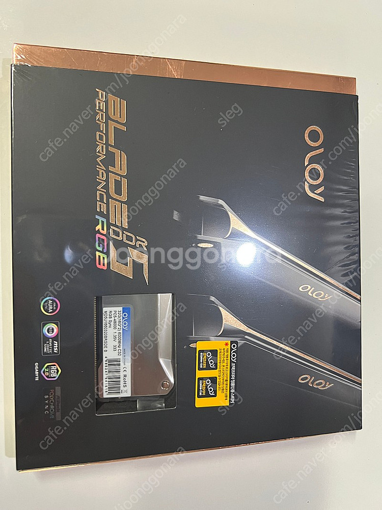 OLOy DDR5-6000 CL32 미러 16x2 미개...--0