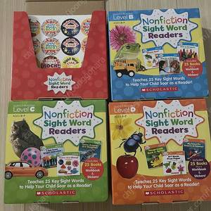 스콜라스틱 논픽션 Nonfiction Sight Word Readers (CD제외)거의 새상품
