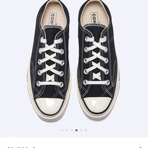 (270)컨버스 척테일러1970s로우 블랙 162058c