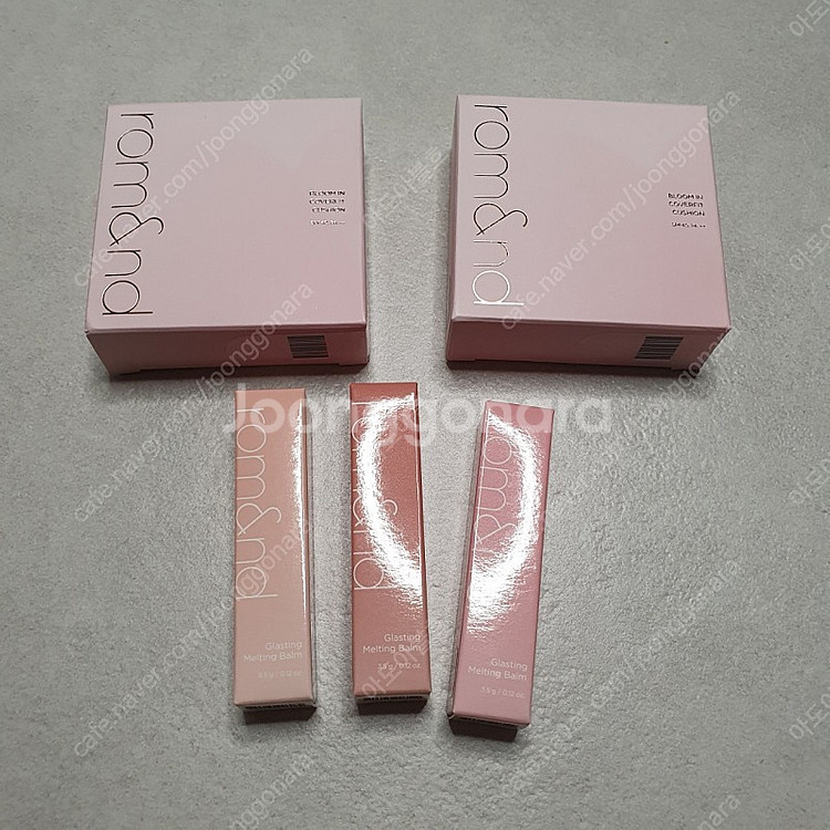 롬앤 블룸 인 커버핏 쿠션 21호, 글래스팅 멜팅 림밤...--3