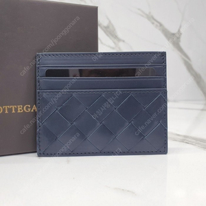 보테가베네타 BOTTEGA VENETA 인트레치아토 카드지갑 네이비