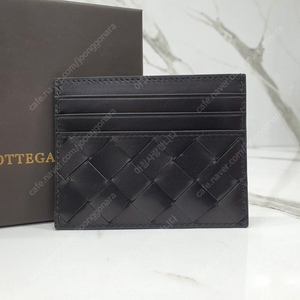 보테가베네타 BOTTEGA VENETA 인트레치아토 카드지갑 블랙