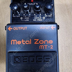 metal zone mt-2 --> super chorus와 교환 원합니다