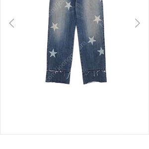 마뗑킴 STARLIGHTED WASHED DENIM PANTS 새상품